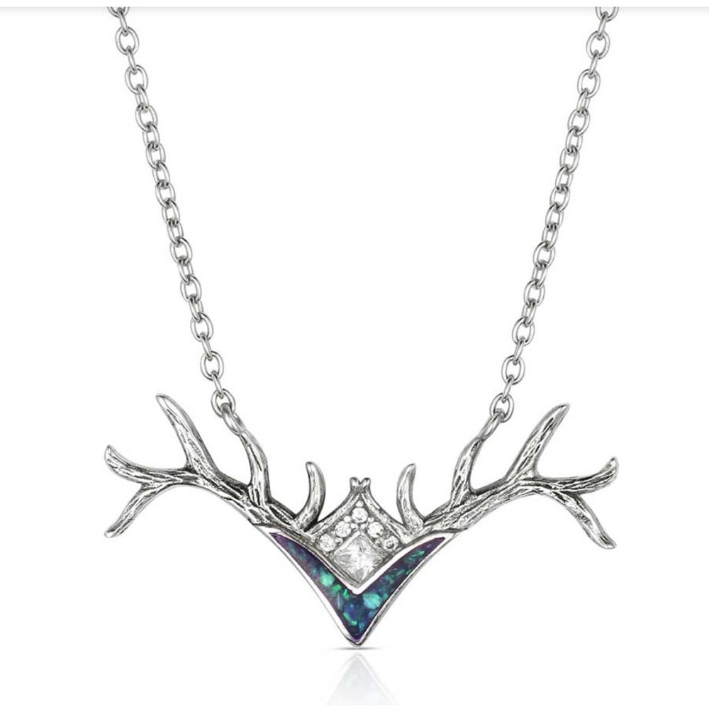 Montana Silversmiths High Country Opal Necklace